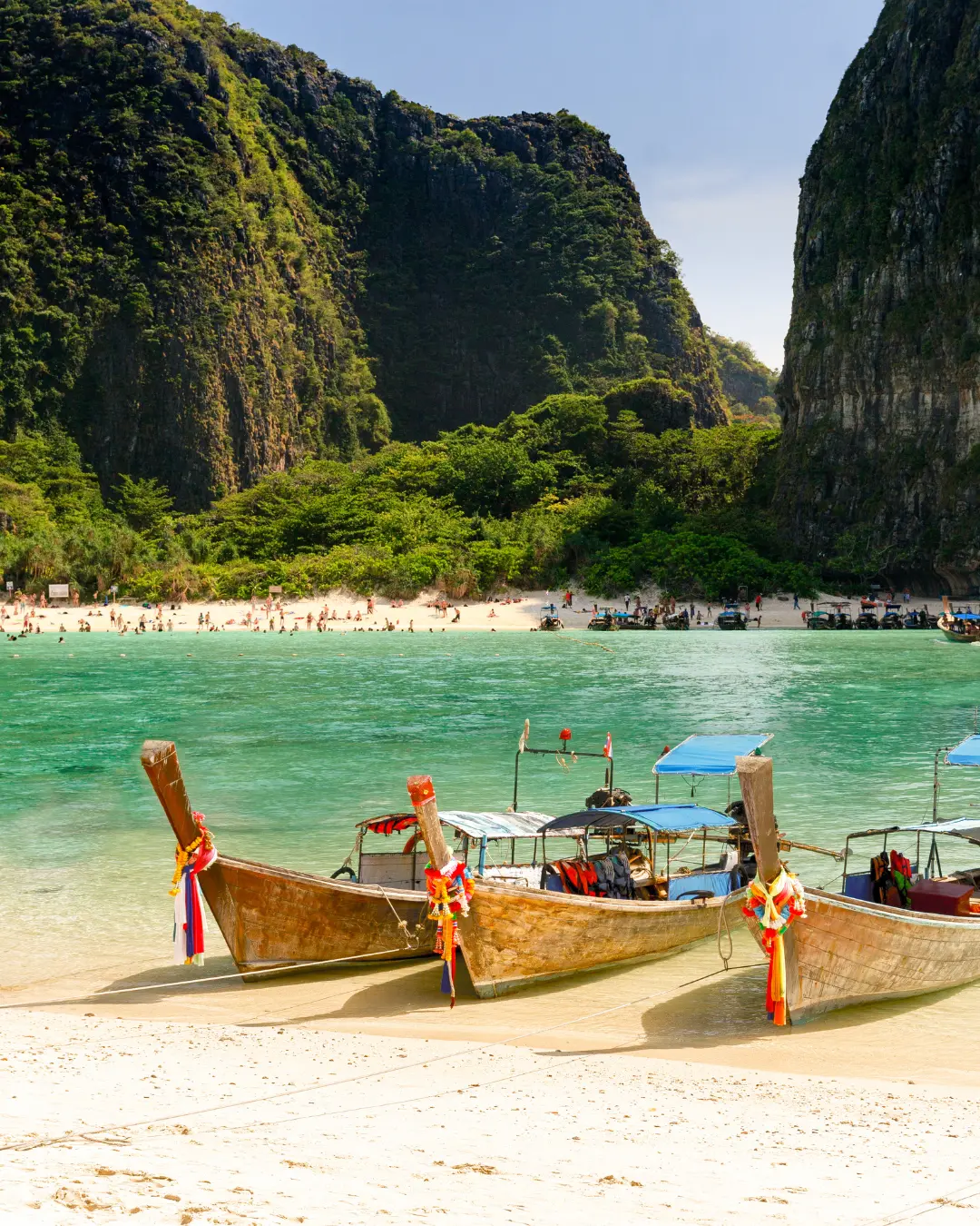 Explora las islas Phi Phi en bote de cola larga